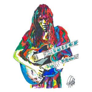 Steve Howe Yes Guitar Rock Music Poster 18x24